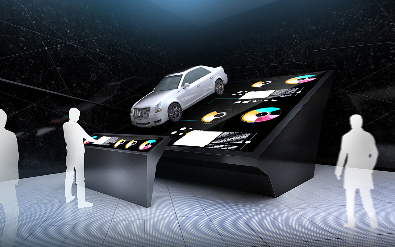 空間與多媒體 上海車展SGM空間設計與多媒體設計的融合創新