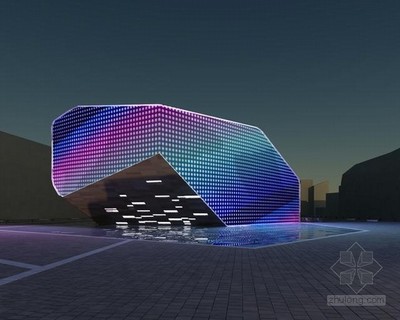 SERERO設計的法國影院多媒體中心 創新融合藝術與科技