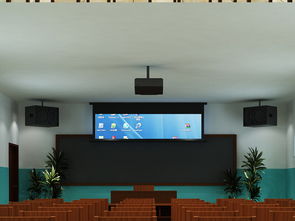 全面解讀現代多媒體室裝修設計 3D模型與投影教室效果圖資源推薦